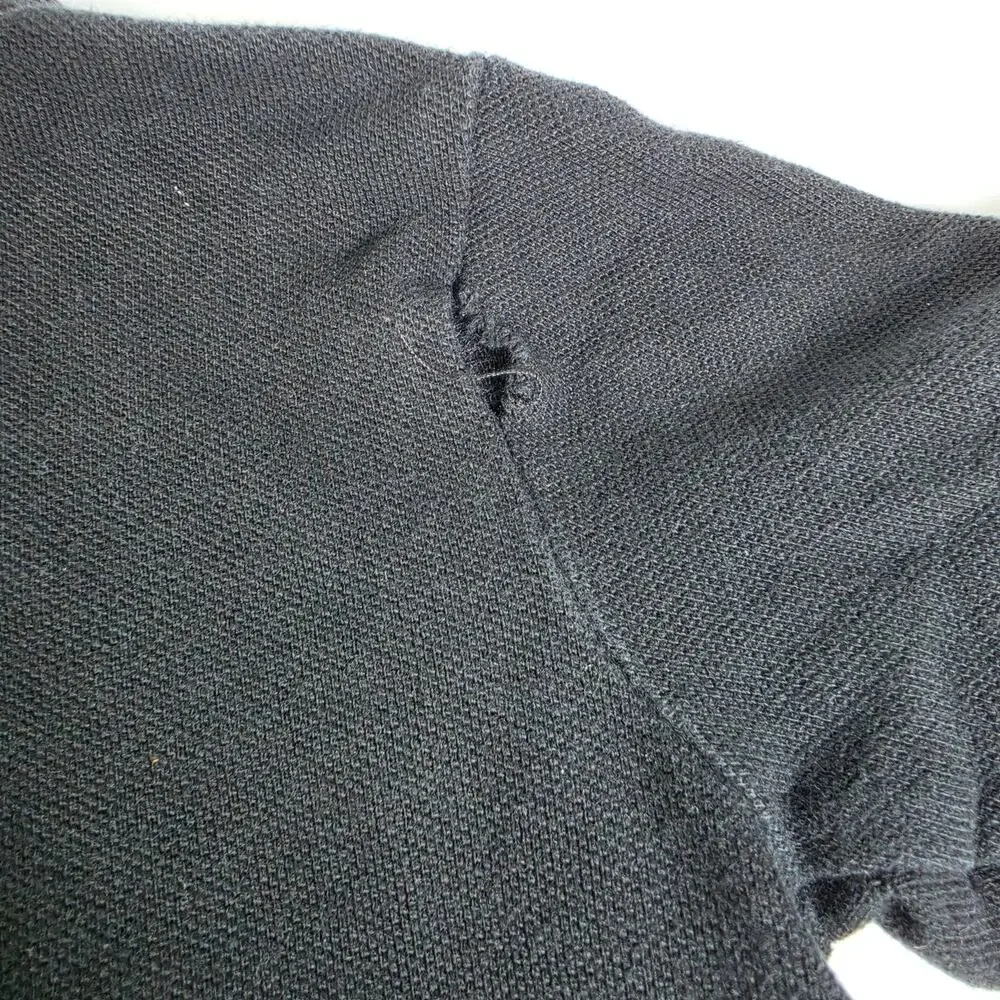 Vtg Polo Ralph Lauren Kids Boys Polo Size 3T Black Red Pony Preloved - READ